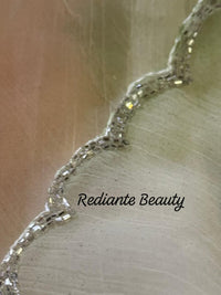 White Chiffon Saree – Earth Whisper Bloom