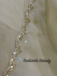 Light Green Chiffon Saree – Peacock Whisper Elegance