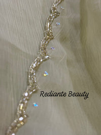 Light Green Chiffon Saree – Peacock Whisper Elegance