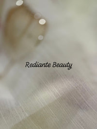 Off-White Chiffon Saree – Scarlet Bloom in Whispered Elegance