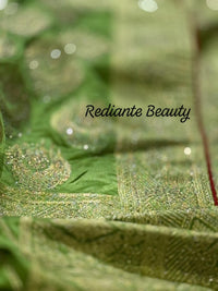 Mauve Brocade Silk Saree – Mankolam Opulent Tradition